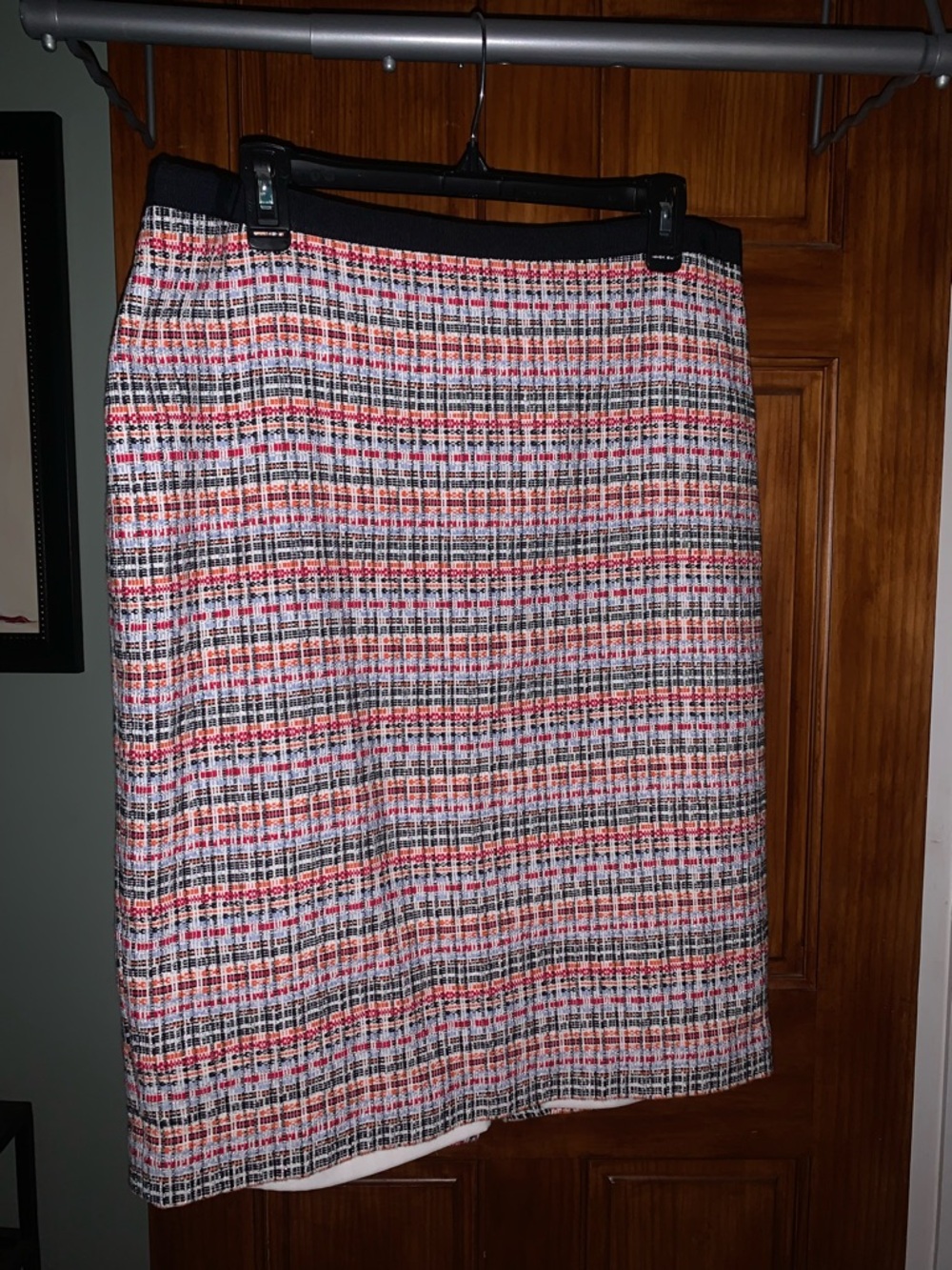 Talbots Multi-Color Tweed Pencil Skirt